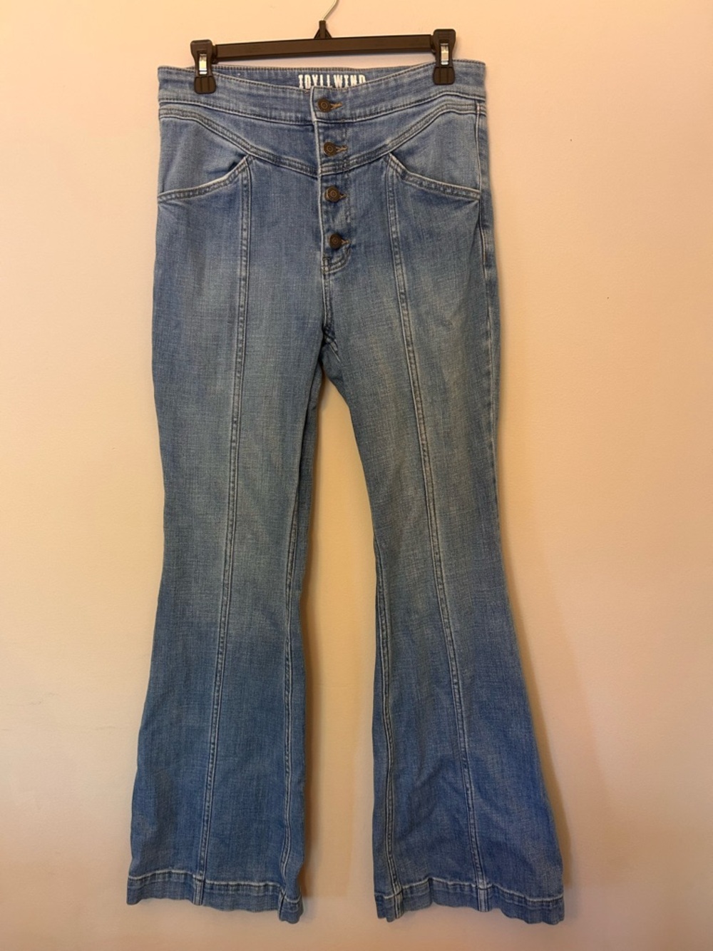 Idyllwind Light Blue High-Rise Flared Jeans
